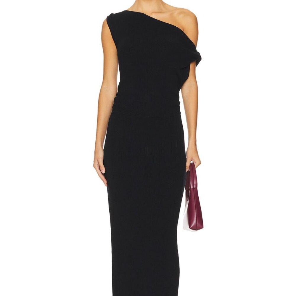 SNDYS Leena Maxi Dress in Black (Small)